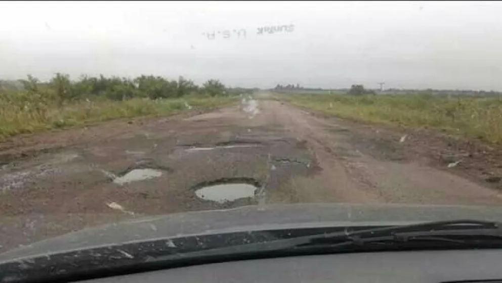 El diputado Sergio Castrillón pidió la intervención urgente de la Ruta Provincial Nº 6 en el departamento La Paz